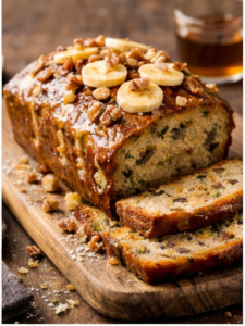 Caribbean Rum Banana Bread