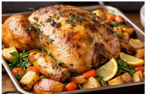 Oven-Roasted Herb Chicken for a Crowd